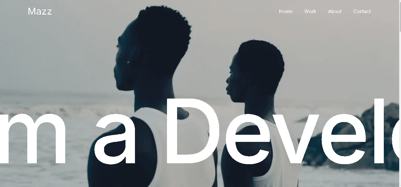 Dev Landing Page